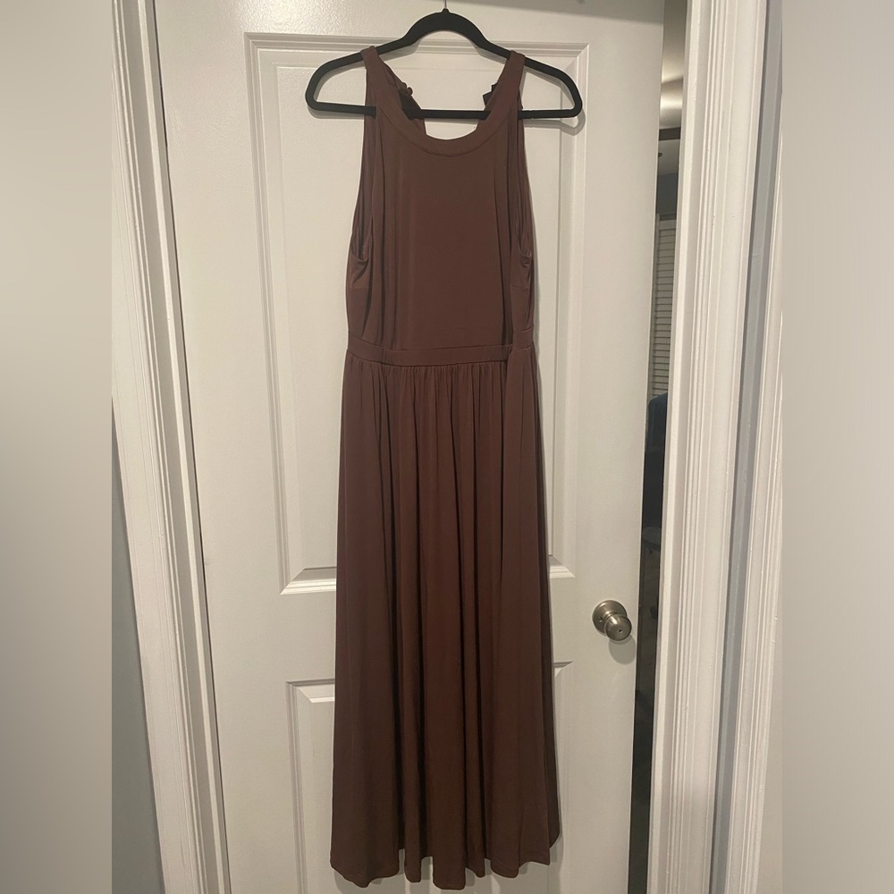 Torrid Maxi Knit Halter Dress